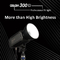 310W Coolcam 300D Luz de relleno alto brillo para fotografía y video corto